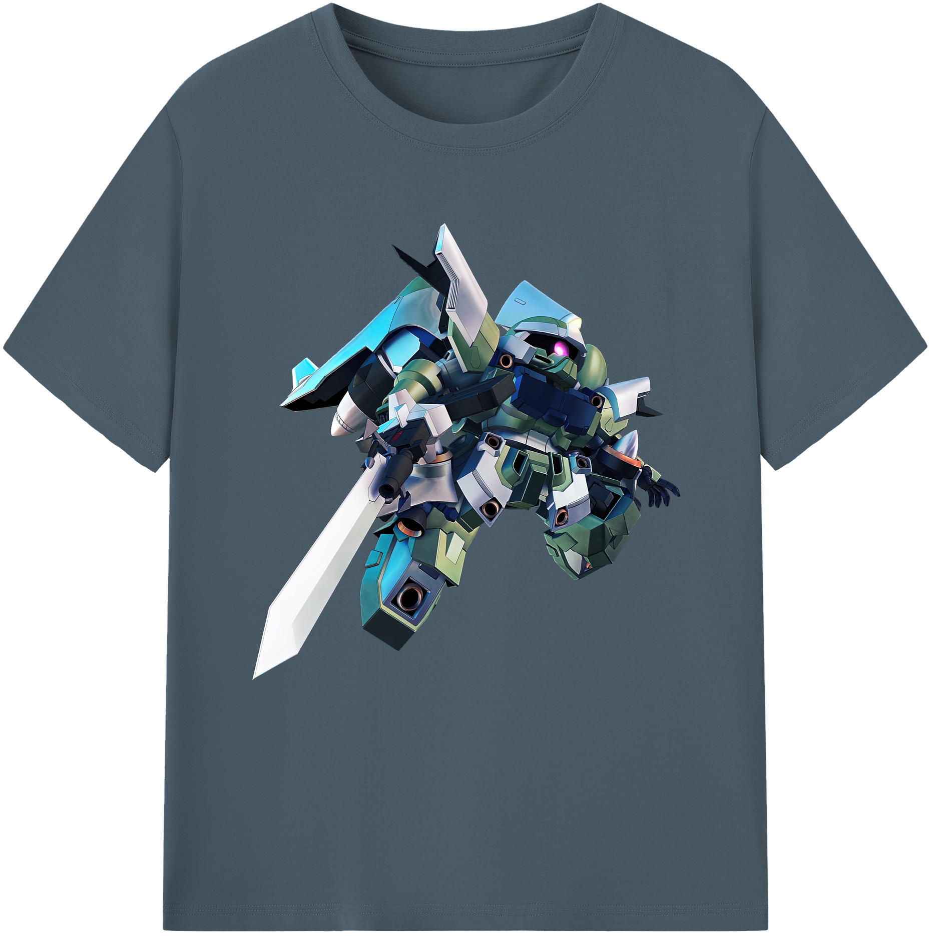 （画像用） 機動戦士ガンダム Mobile Suit Gundam 綿100％半袖Tシャツ（フロントプリント）